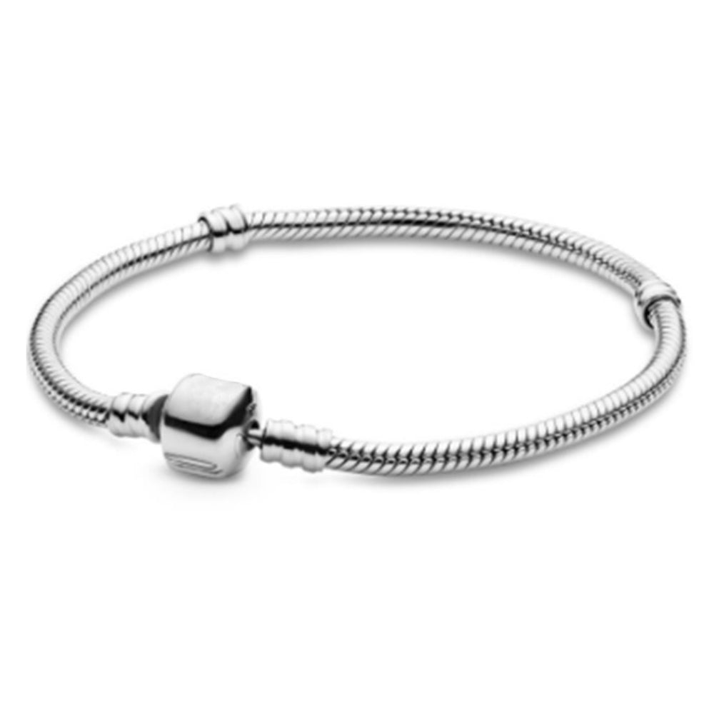 Ragazza Studio Women's Circle Charm Bracelet in 925 Sterling Silver