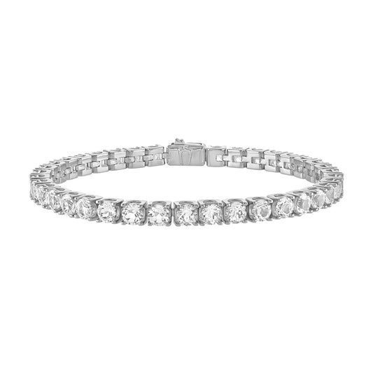 Bulova Men's Topaz Tennis Bracelet