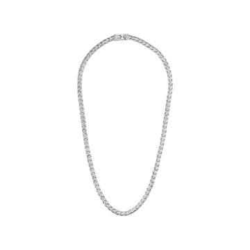 Bulova Link Chain Necklace in Stainless Steel