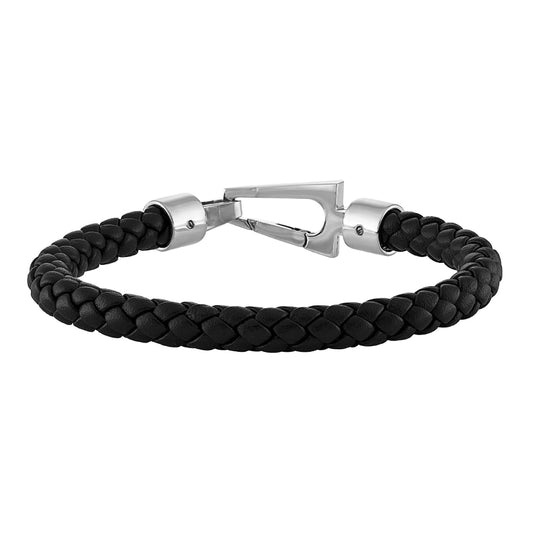 Pulsera trenzada con estrella marina de Bulova para hombre