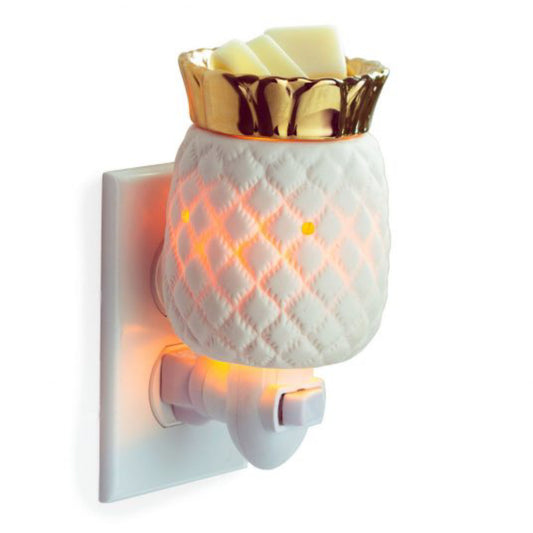 Candle Warmers Pluggable Fragrance Warmer - Pineapple