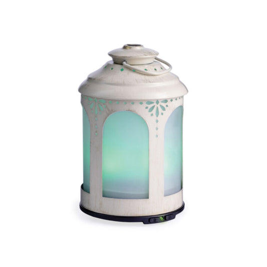 Airome Chelsea Ultrasonic Essential Oil Diffuser Lantern - White