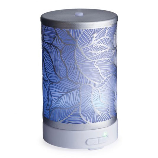 Airome Silver Leaf Medium Ultra Sonic Diffuser - Blue