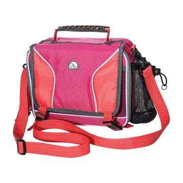 Bolsa térmica para el almuerzo, estilo mensajero, de Igloo, color morado