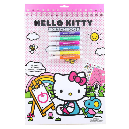 Hello Kitty 30 Sheets Activity Sketchbook for Kids