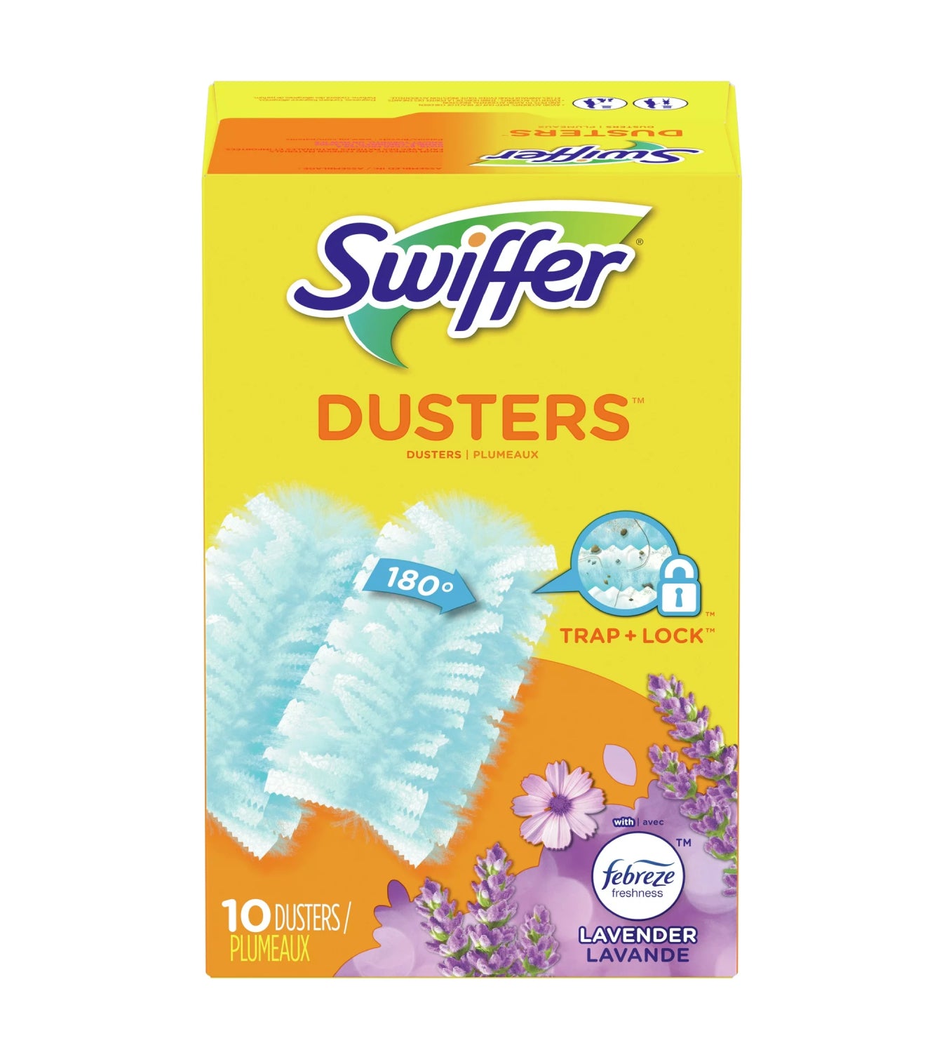 Recambios para plumeros multisuperficie Swiffer Dusters con aroma a lavanda Febreze (10 unidades)