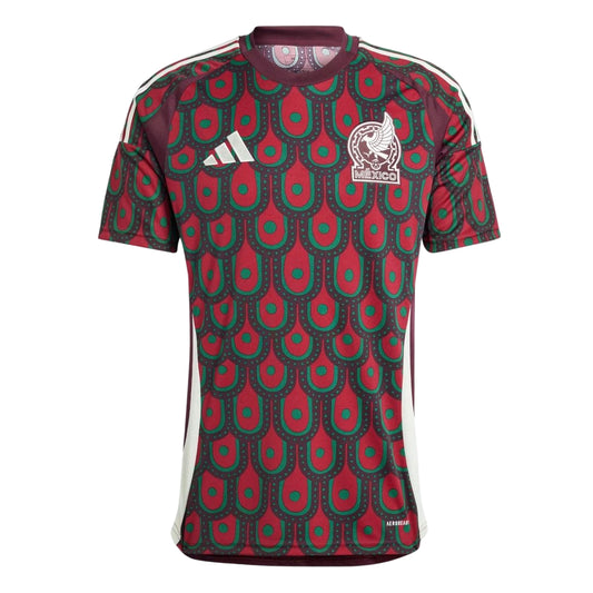 Camiseta de fútbol extragrande para hombre Adidas México 2024 Home Stadium - Multicolor