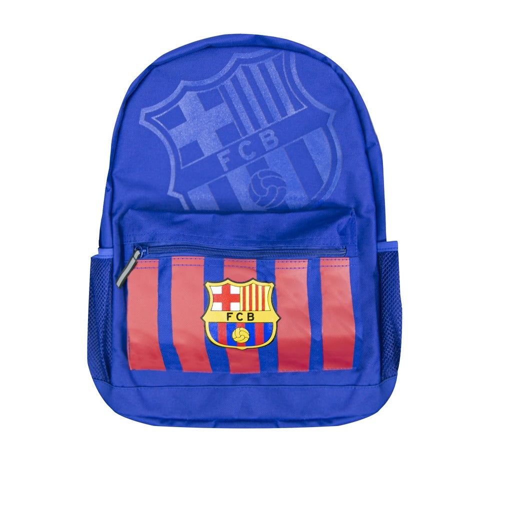 Mochila Icon Sports Vertigo FC Barcelona de 21 pulgadas, azul y rojo 