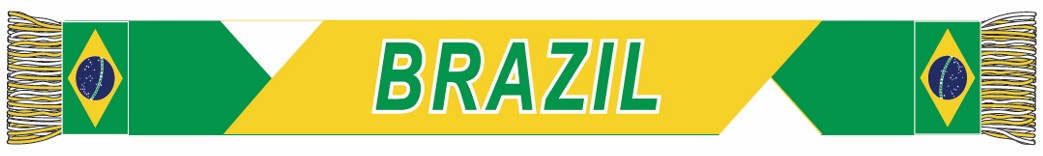 Bufanda reversible de fútbol de Brasil de Icon Sport