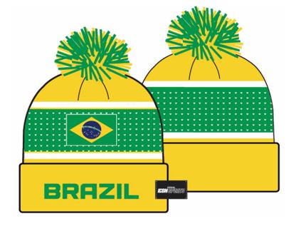 Icon Sports Brazil World Cup Adult Unisex Beanie