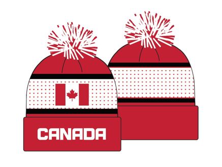 Gorro unisex para adultos de la Copa del Mundo de Canadá de Icon Sports