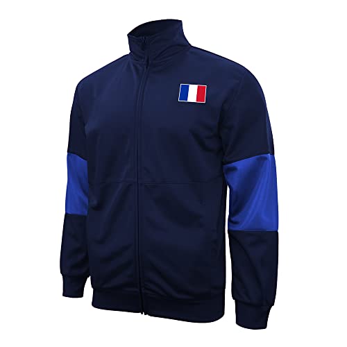 Icon Sport France Soccer Extra Large Track Jacket - Blue