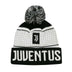Icon Sports Juventus Adult Pegged Pom Beanie - Curacao