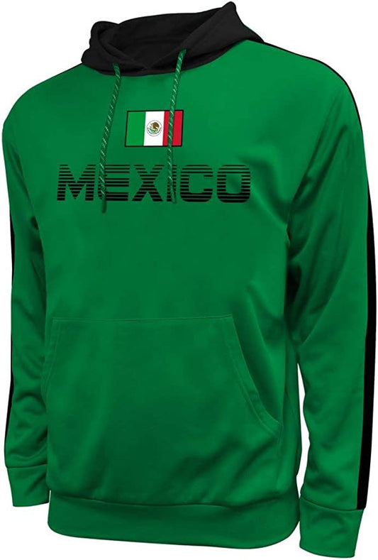 Sudadera con capucha mediana de Icon Sports México con bolsillo tipo canguro