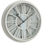 Westclox Antique 15.5" Roman Numeral Round Wall Clock - White