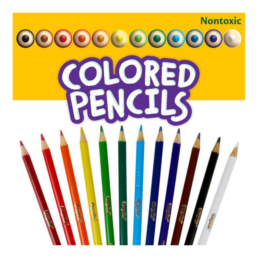 Lápices de colores Crayola (12 piezas)