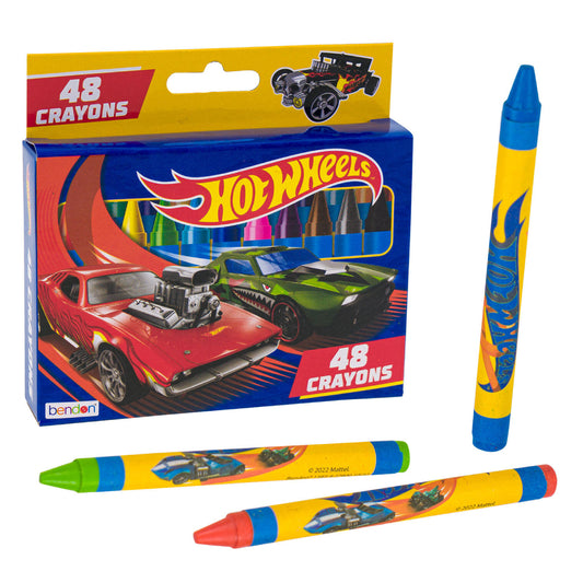 Hot Wheels Crayons (48-Pieces)