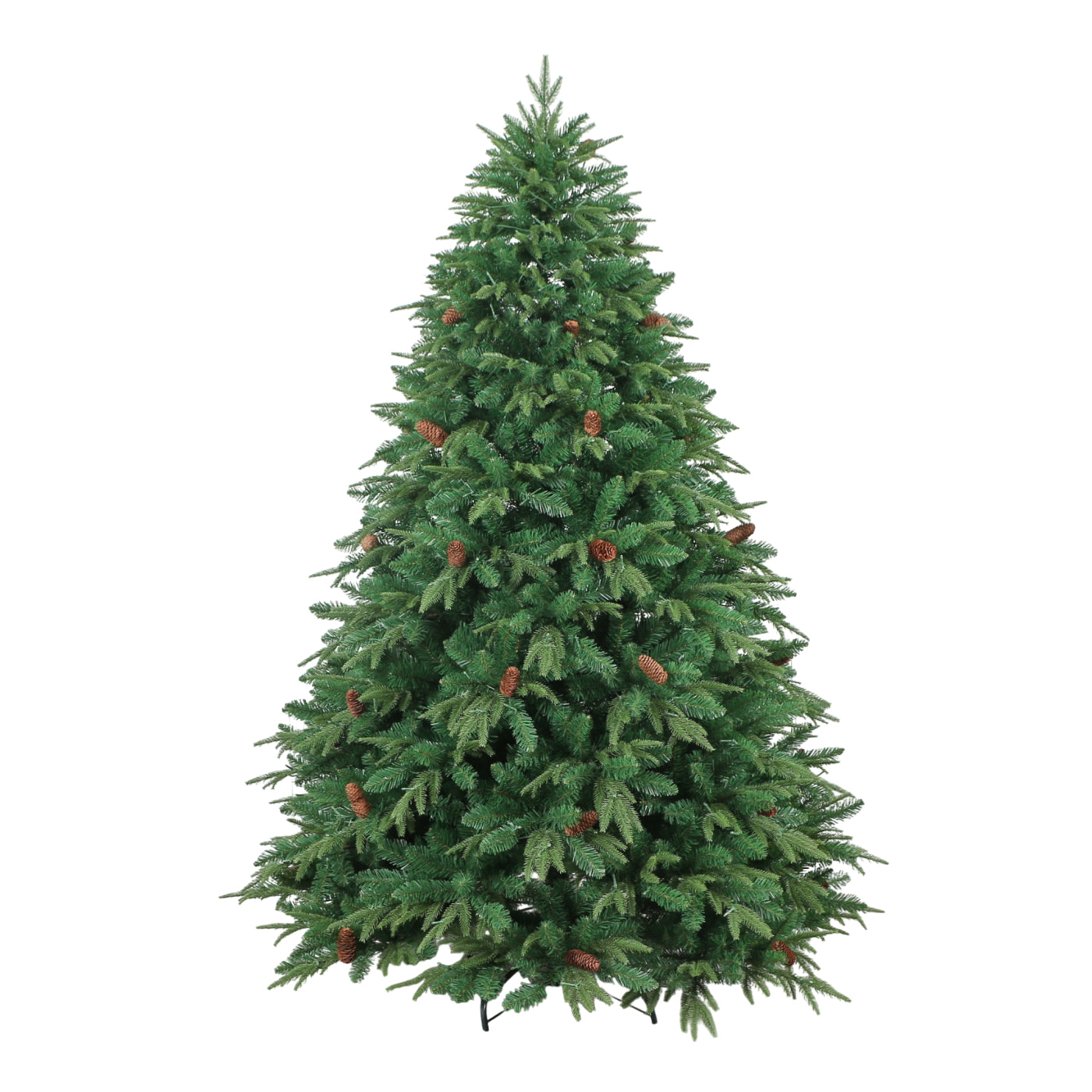 The Outdoor Institute 8' Mixed Tips Christmas Tree with Long Cones