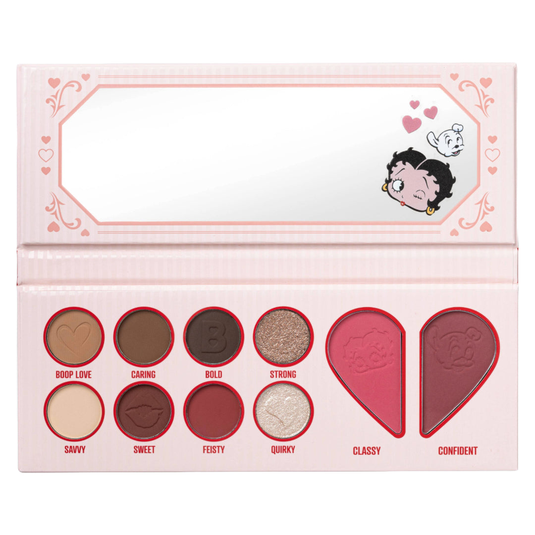 Beauty Creations X Betty Boop "Unafraid To Be Me" Shadow and Face Palette