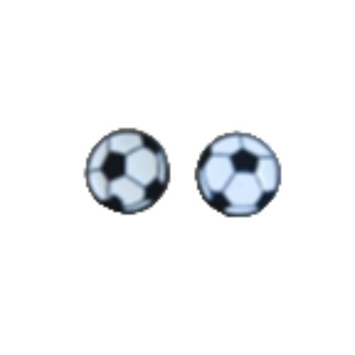Player Design Soccer Ball Stud Earrings