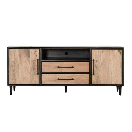 Lakeside TV Stand for up to 72" TVs by Furniture of America - Light White