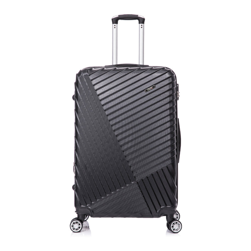 Toscano Prodigio 30" Luggage Suitcase - Jet Black