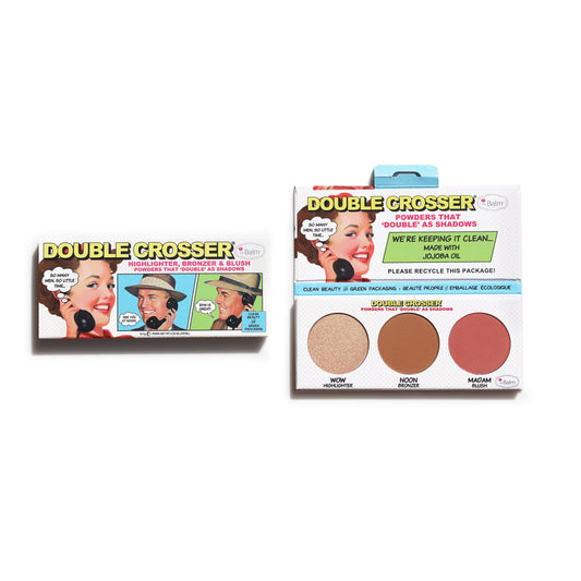 theBalm Double Crosser Face Palette