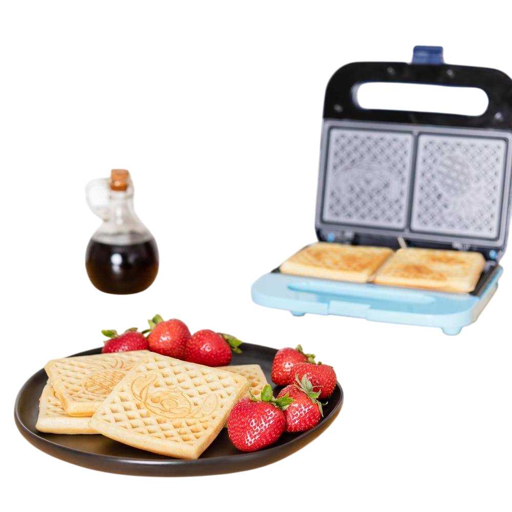 Uncanny Brands WM2/DIL/LS1 Disney Lilo and Stitch Waffle Maker - Blue