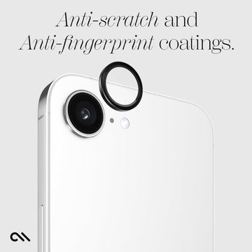 Case Mate Aluminum Ring Camera Lens Protector for iPhone 16e