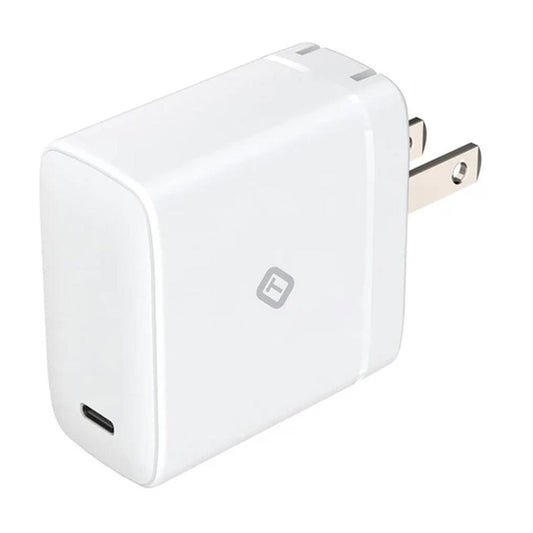 TekYa 65 Watts GaN Single USB-C Port Wall Charger - White