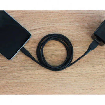 TekYa 10ft Apple Lightning To USB-A Braided Cable - Black