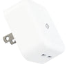 TekYa 35 Watts Power Delivery USB-C Dual Wall Charger - White