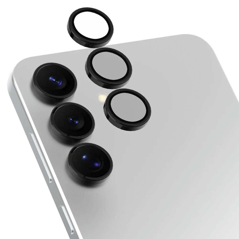 Itskins Supreme Camera Lens Protector for Samsung Galaxy S25 FE - Clear/Black