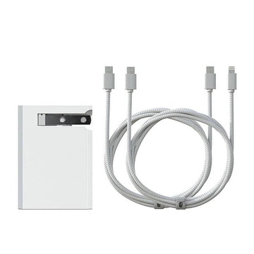 Cargador universal para portátil Eggtronic Einova 65 W, color blanco