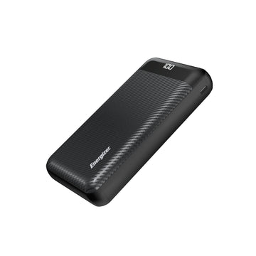 Energizer UE30068 15W Fast Charging Power Bank with USB-C & Dual USB-A - Black
