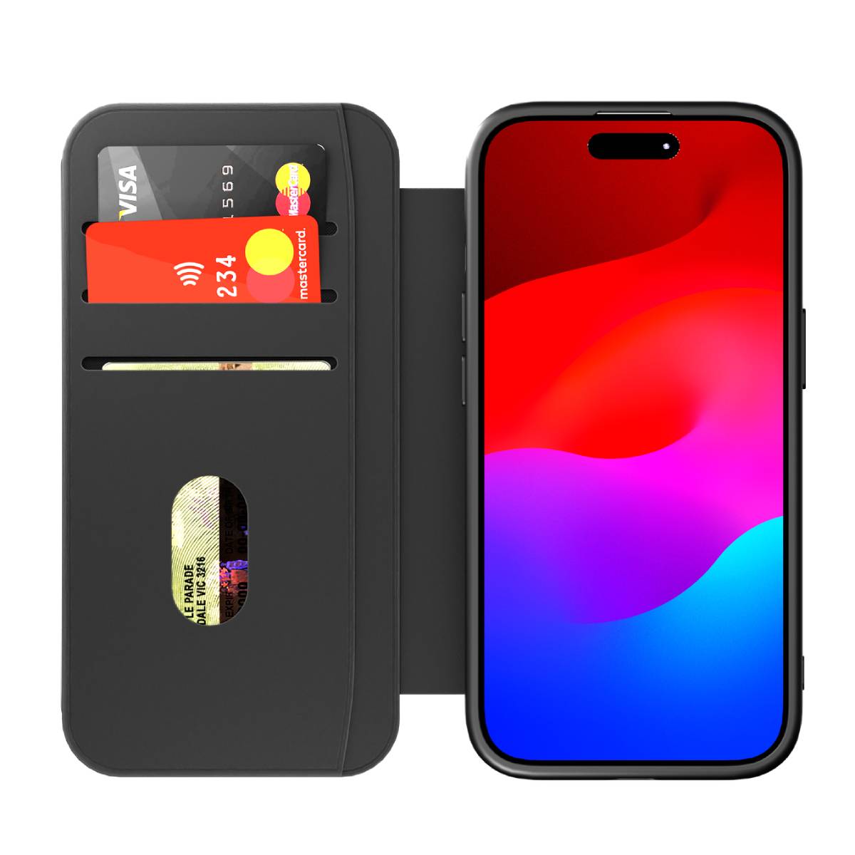 Cygnett MagWallet Case for Apple iPhone 15 Pro - Black