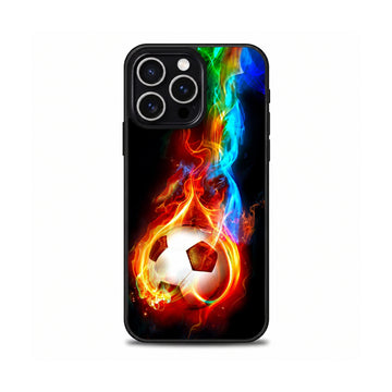 FIFA 2026 Flame Soccer Ball Case for Apple iPhone 15 Pro Max