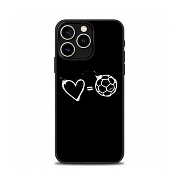 FIFA 2026 Heart Design Case for Apple iPhone 16 Pro Max - Black