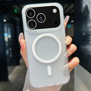 Hybrid MagSafe Case for Apple iPhone 18 Pro Max - White