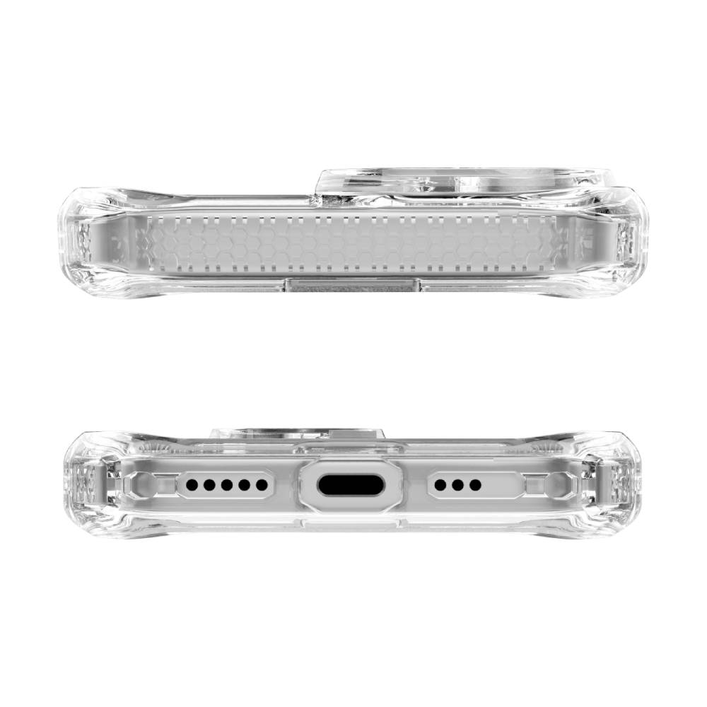 ITSKINS Hybrid_R Clear MagSafe Case for Apple iPhone 17 - Clear