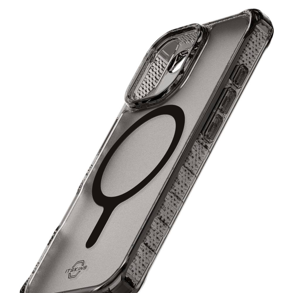 ITSKINS Hybrid_R Vapor MagSafe Case for Apple iPhone 17 - Gray