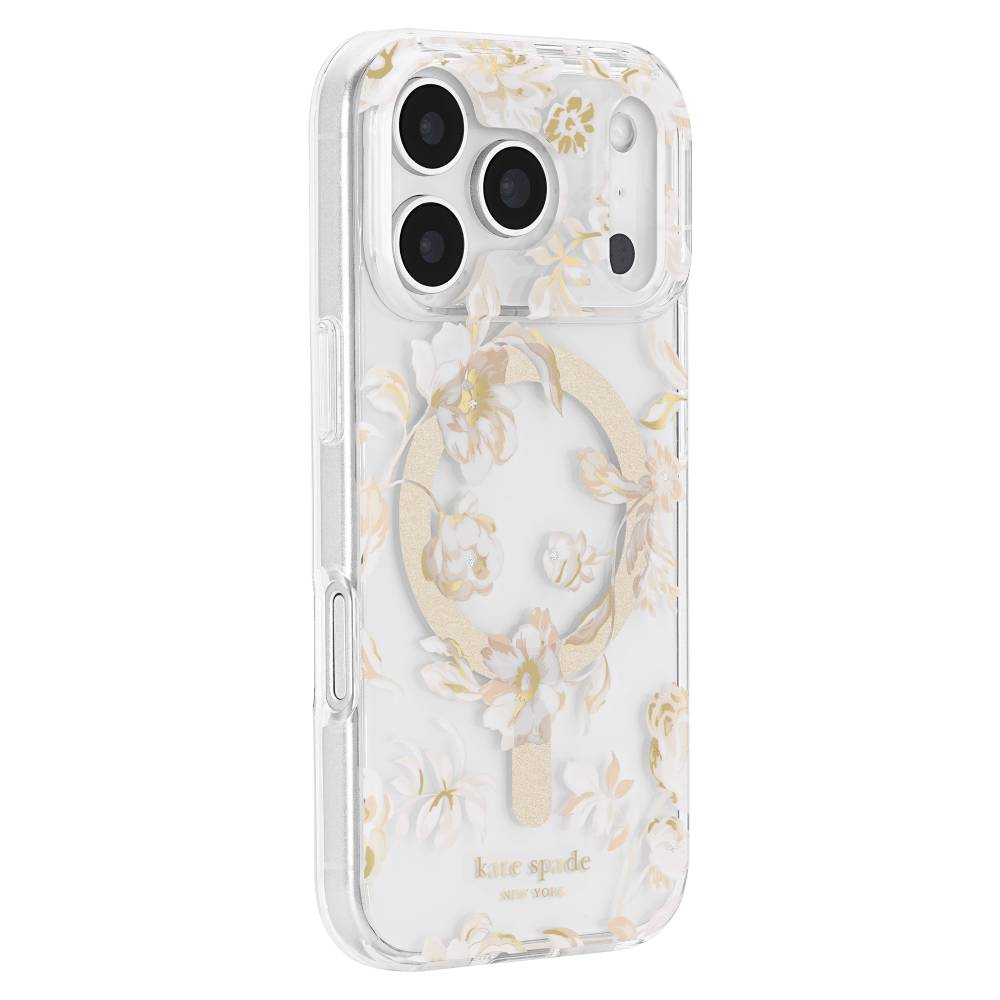 Case-Mate Kate Spade New York Magsafe Case for Apple iPhone 17 Pro - Clear/Beige