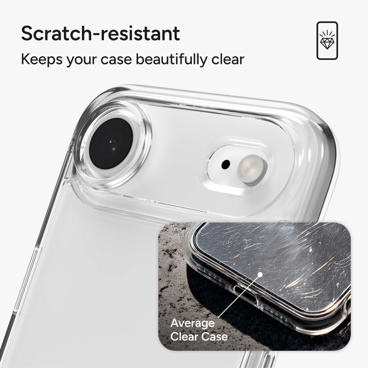 Zagg Lite Case for Apple iPhone Air - Clear