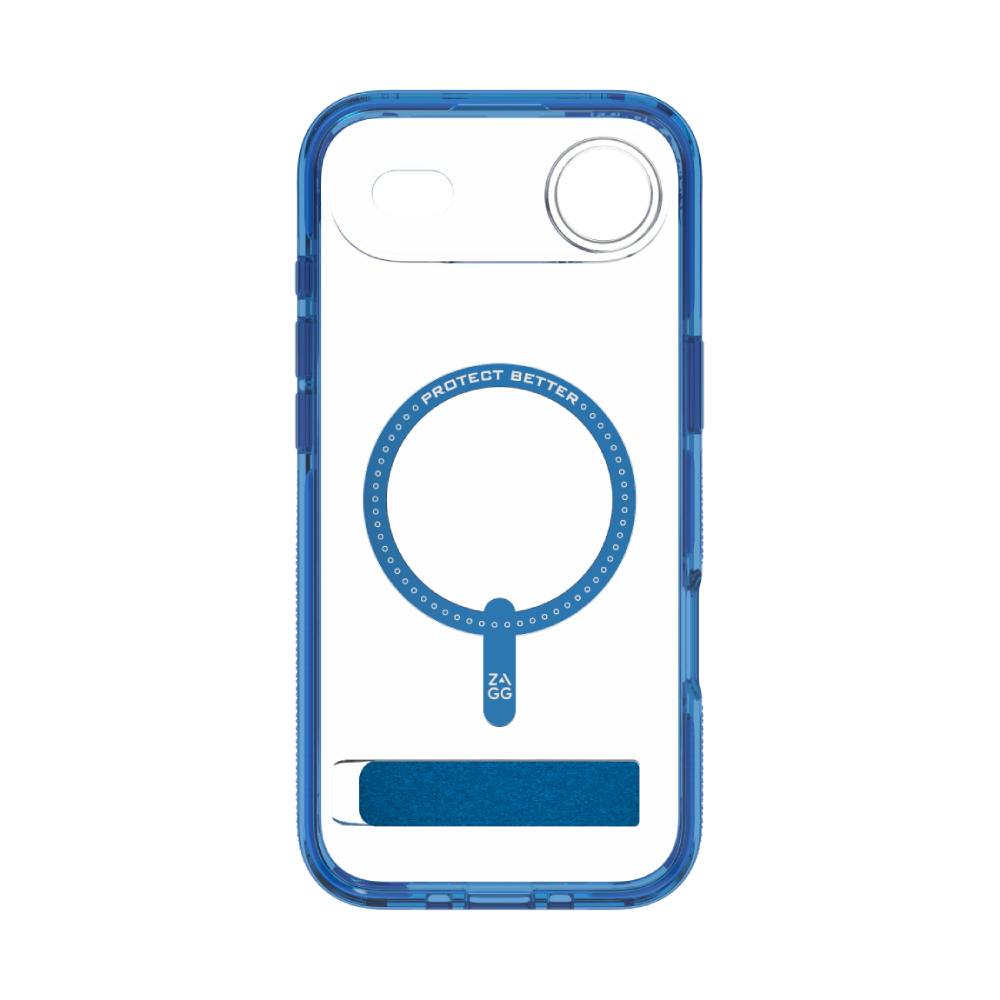 ZAGG Santa Cruz Snap MagSafe Case with Kickstand for Apple iPhone Air - Blue