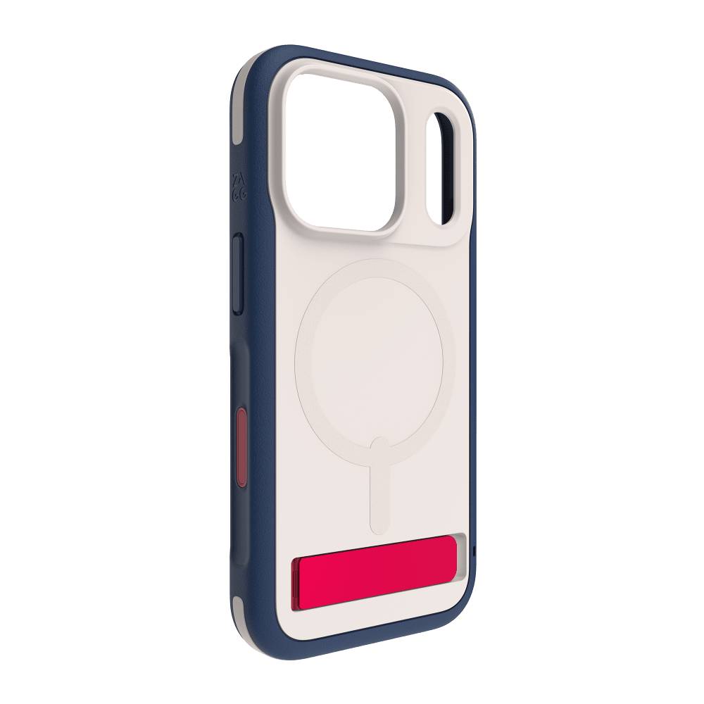 ZAGG Sedona Snap Case with Kickstand for Apple iPhone 17 Pro - Blue/Red