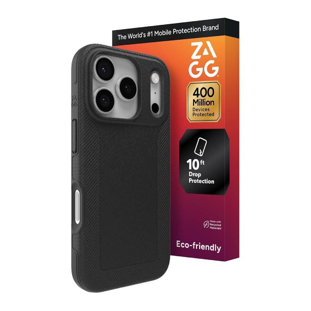 ZAGG Luxe Snap MagSafe Case for Apple iPhone 17 Pro - Black