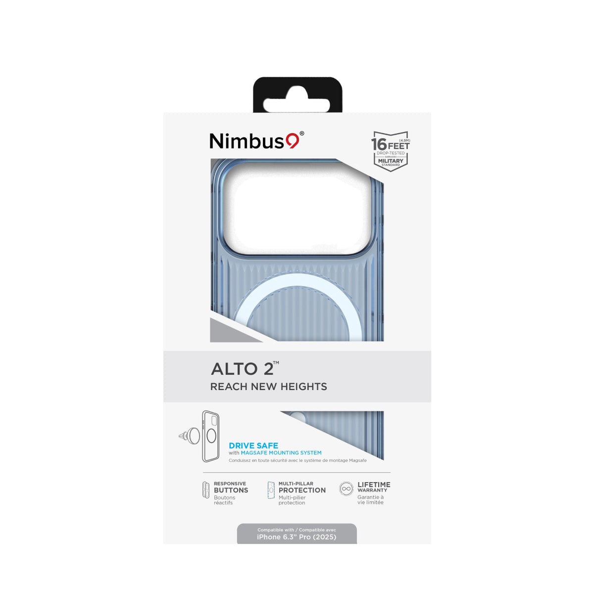 Nimbus9 Alto 2 MagSafe Case for Apple iPhone 17 Pro