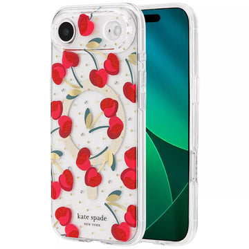 Kate Spade New York MagSafe Case for Apple iPhone Air - Clear/Red