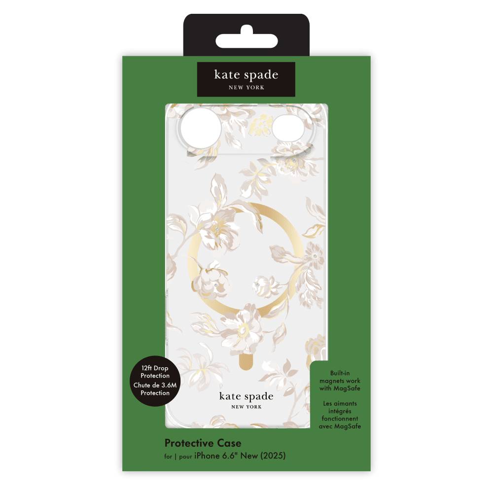 Case-Mate Kate Spade New York Magsafe Case for Apple iPhone Air - Clear/Beige