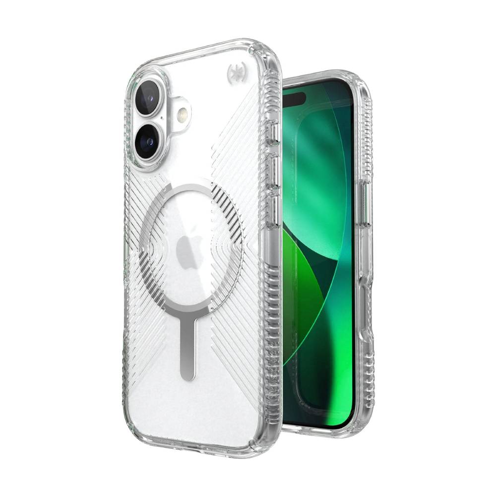 Speck Presidio Grip MagSafe Case for Apple iPhone 17 - Clear
